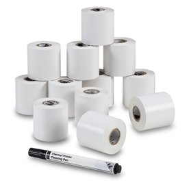 Continuous Direct Thermal Labels 2 in. x 65ft (12 rolls)